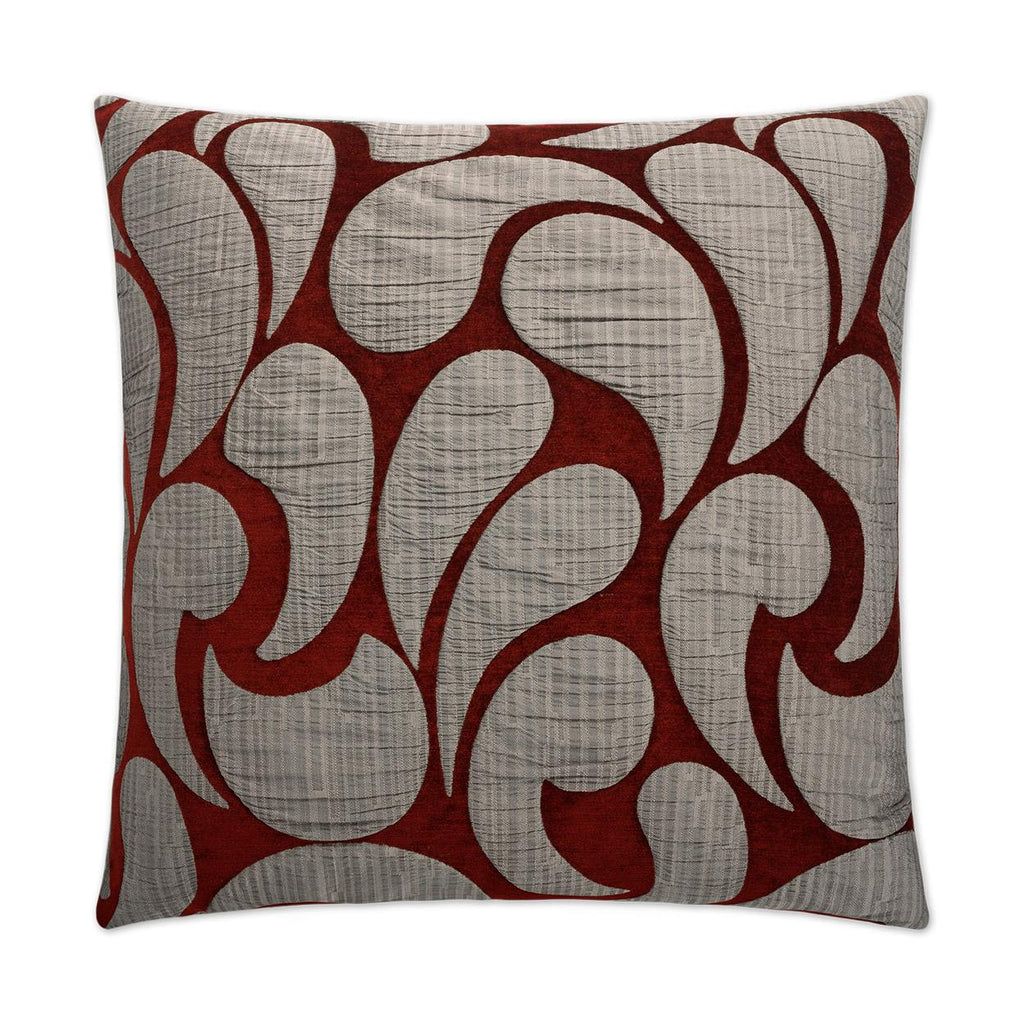 D.V. Kap Home Drizzle Ruby 24" x 24" Pillow Cover