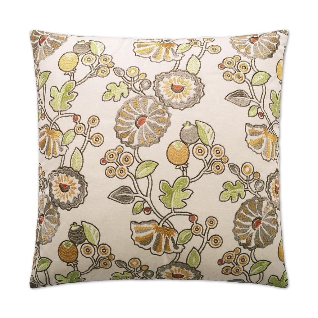 D.V. Kap Home Clarissa Floral 24" x 24" Pillow Cover