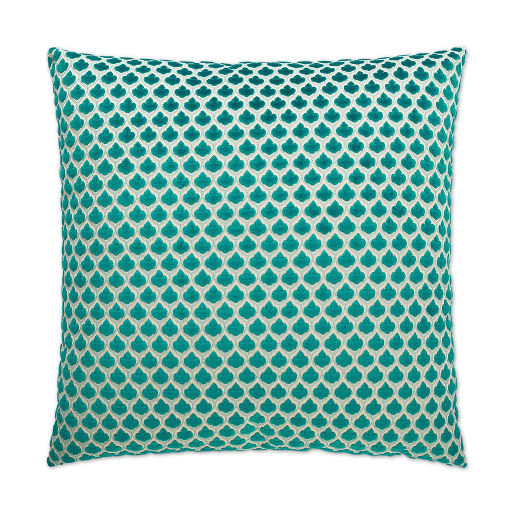 D.V. Kap Home Posh Turquoise 24" x 24" Pillow Cover