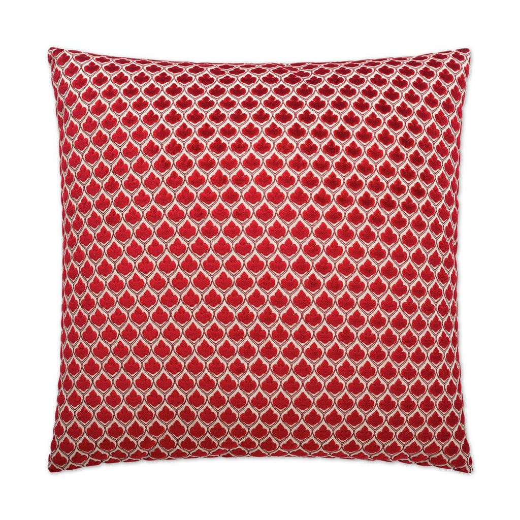 D.V. Kap Home Posh Red 24" x 24" Pillow Cover