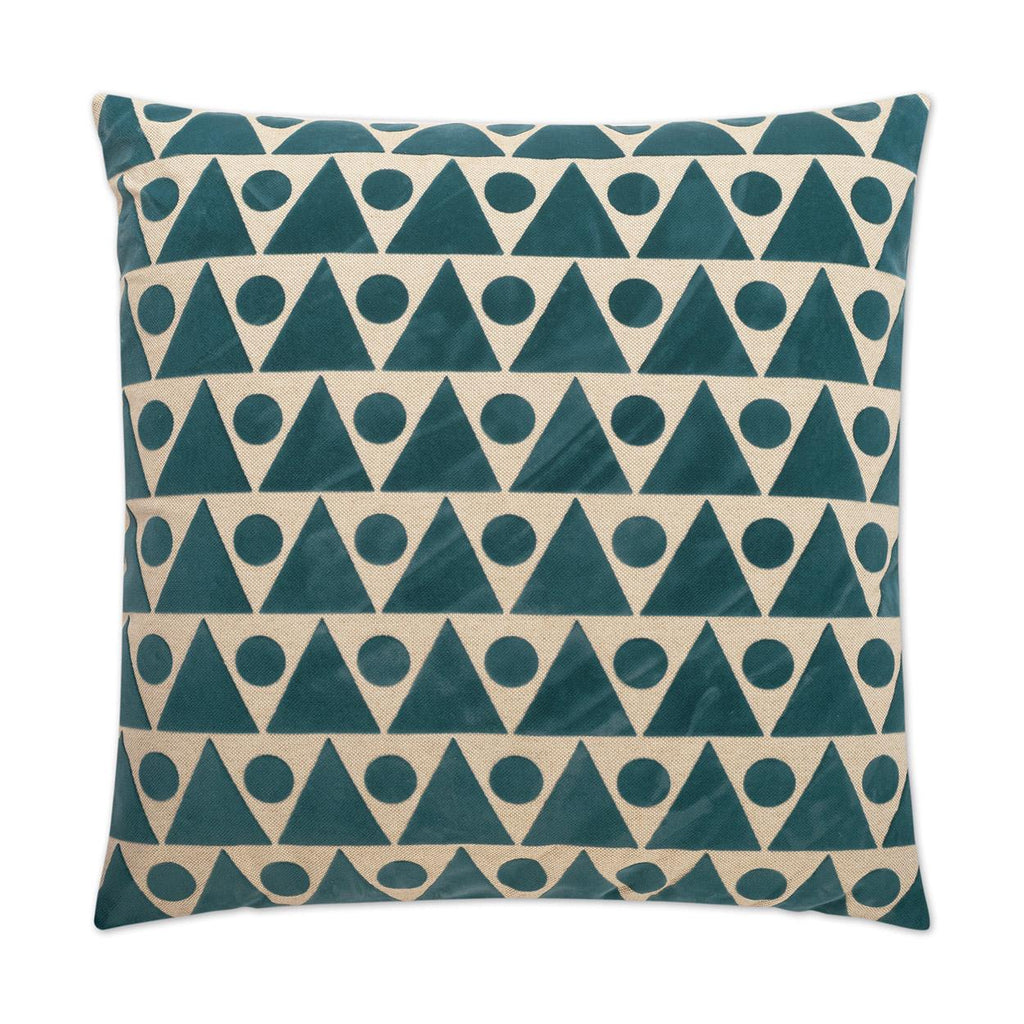 D.V. Kap Home Kilo Turquoise 24" x 24" Pillow Cover