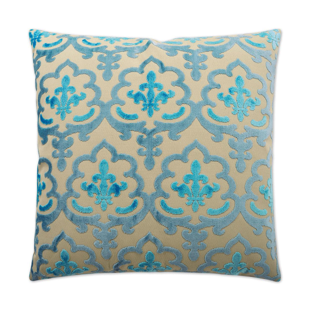 D.V. Kap Home Marrisett Peacock 24" x 24" Pillow Cover