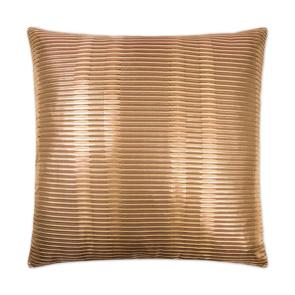 D.V. Kap Home Grid Copper 24" x 24" Pillow Cover