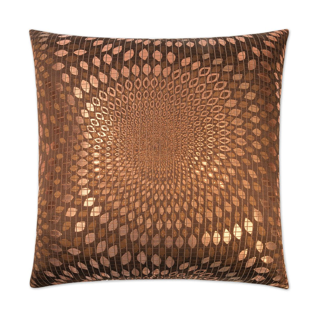 D.V. Kap Home Whirl Copper 24" x 24" Pillow Cover