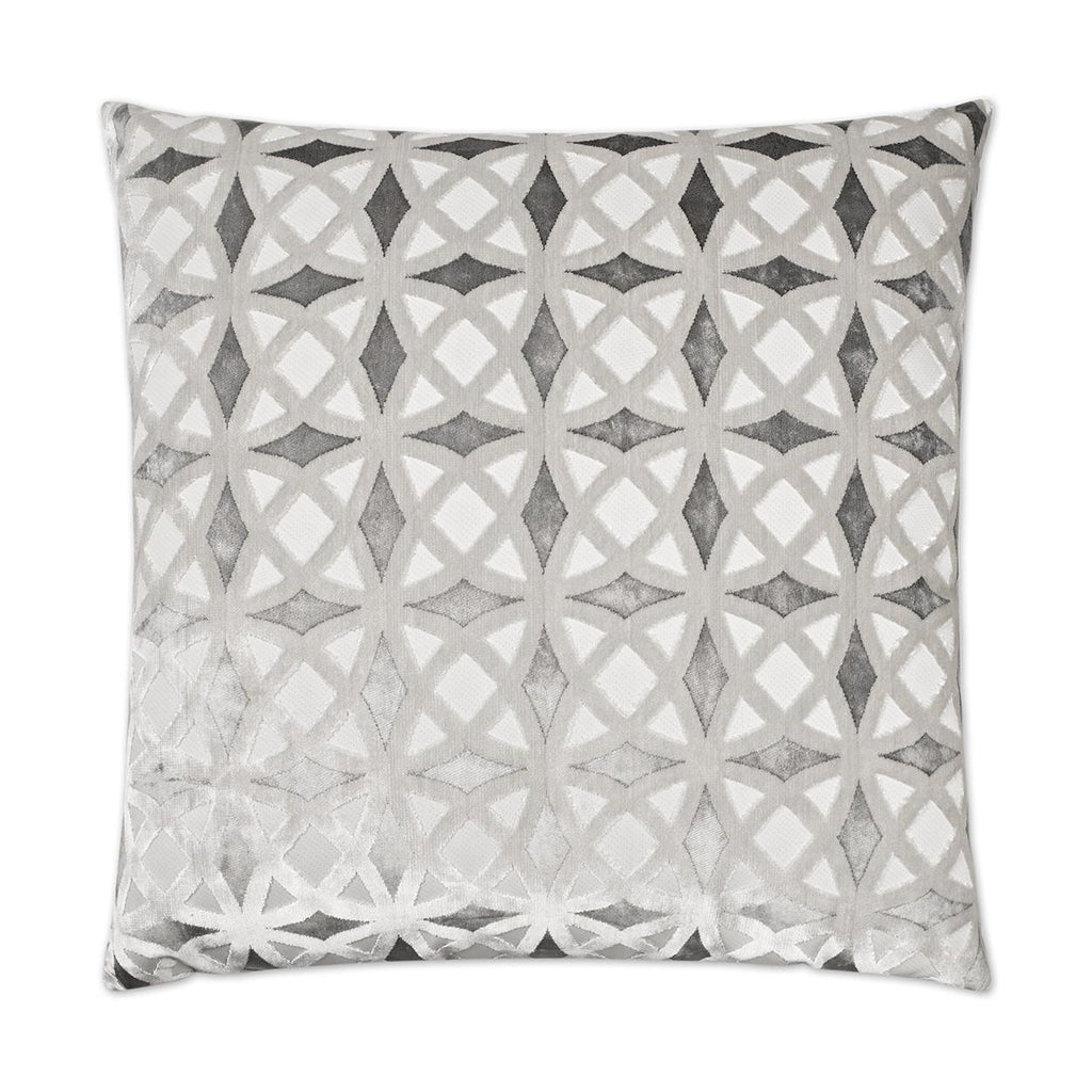 D.V. Kap Home Kraus Platinum 24" x 24" Pillow Cover