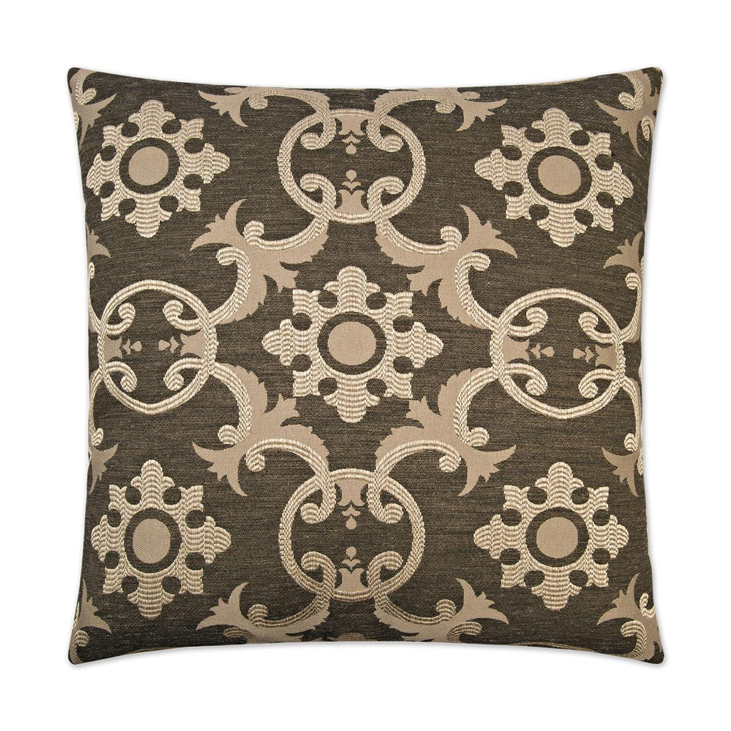 D.V. Kap Home Biblos Black 24" x 24" Pillow Cover