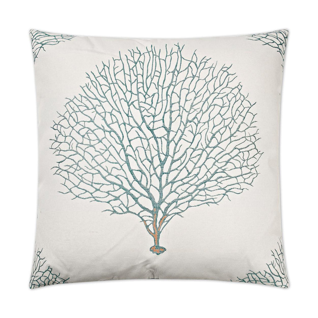 D.V. Kap Home Taormina Aqua 24" x 24" Pillow Cover