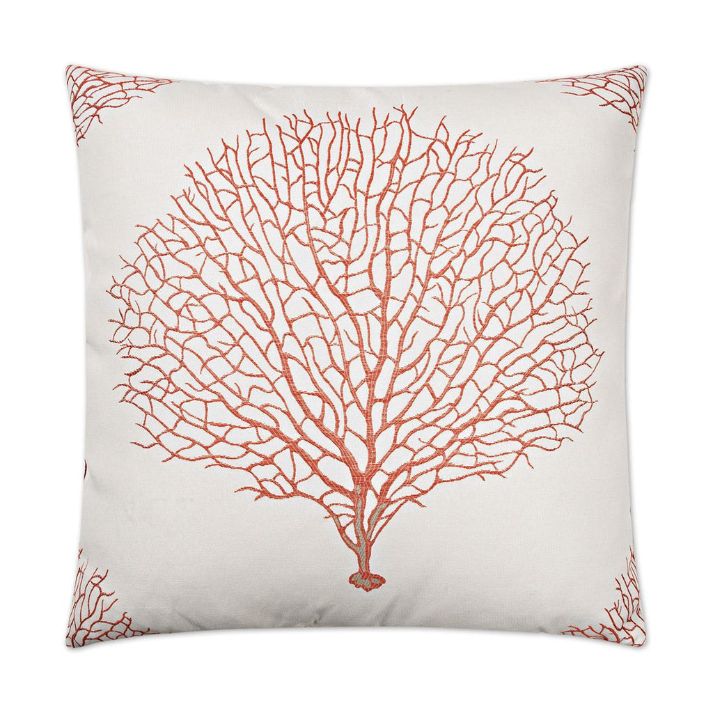 D.V. Kap Home Taormina Coral 24" x 24" Pillow Cover