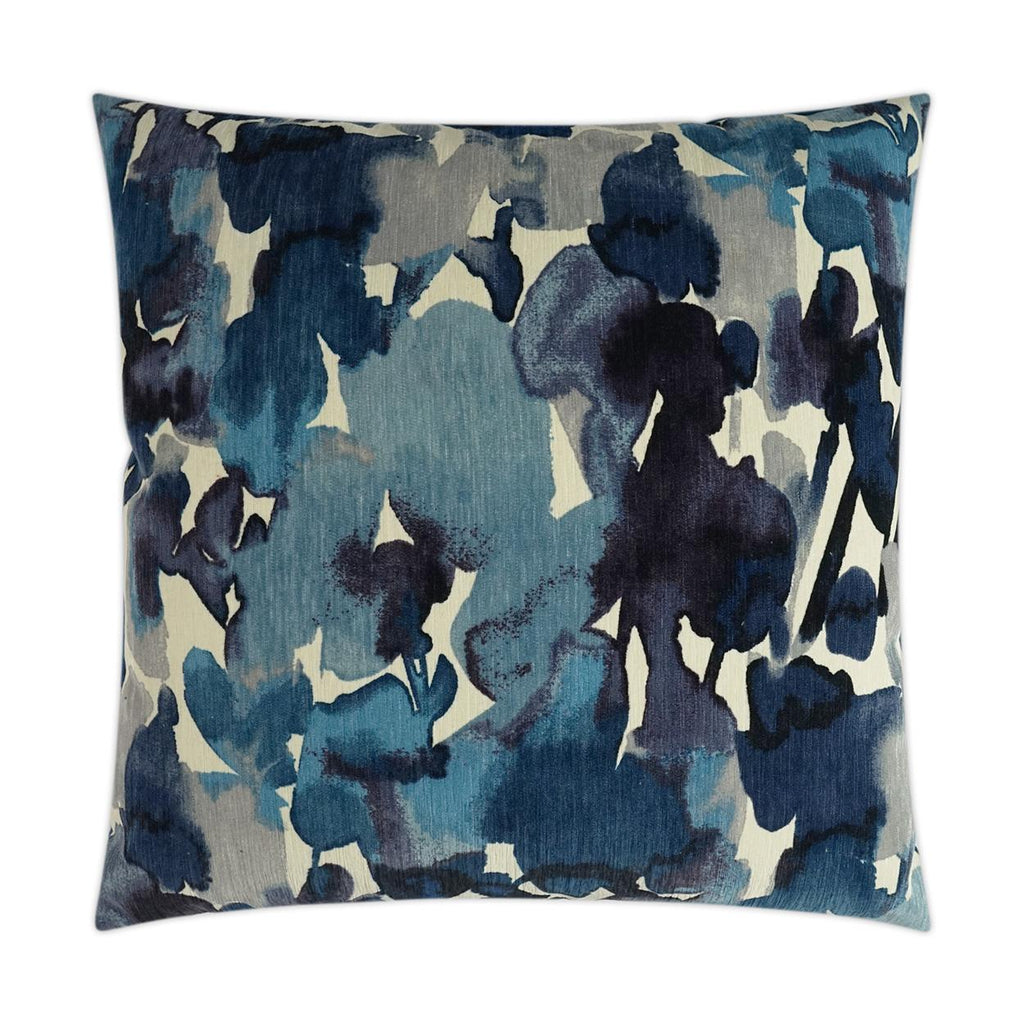 D.V. Kap Home Aquarelle Indigo 24" x 24" Pillow Cover