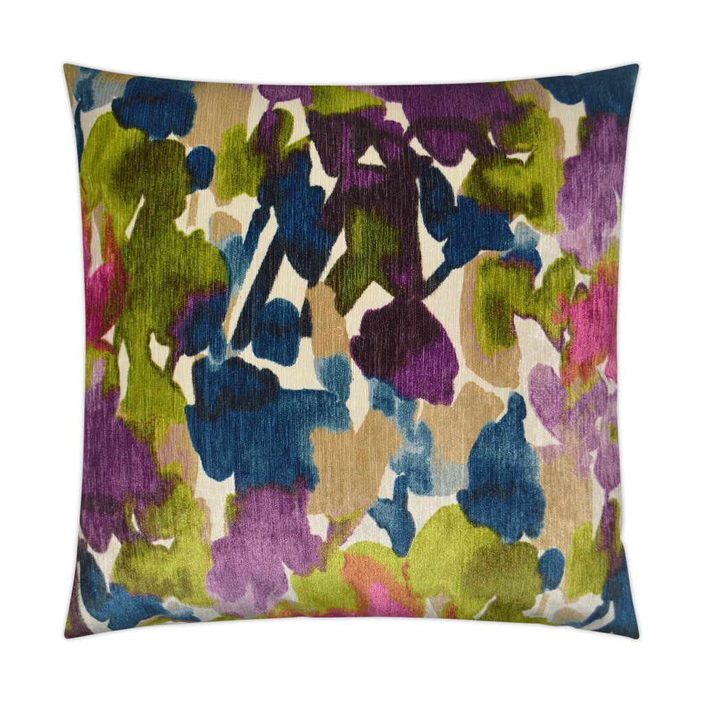 D.V. Kap Home Aquarelle Multi 24" x 24" Pillow Cover