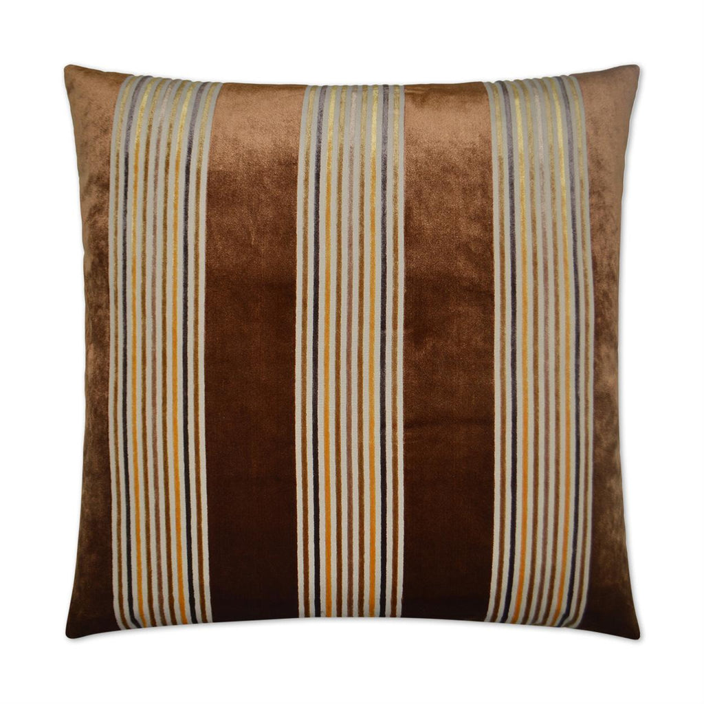 D.V. Kap Home Winston Cognac 24" x 24" Pillow Cover