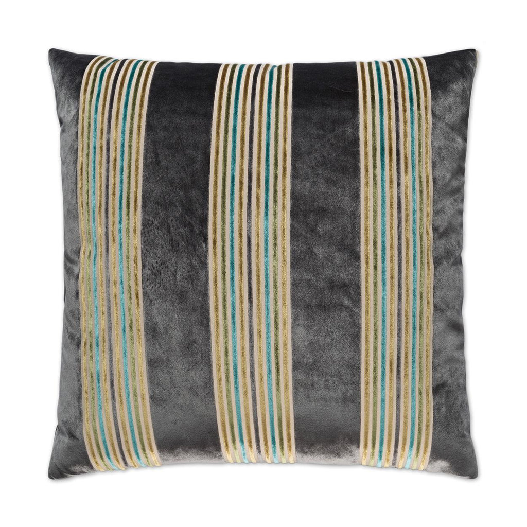 D.V. Kap Home Winston Grey 24" x 24" Pillow Cover