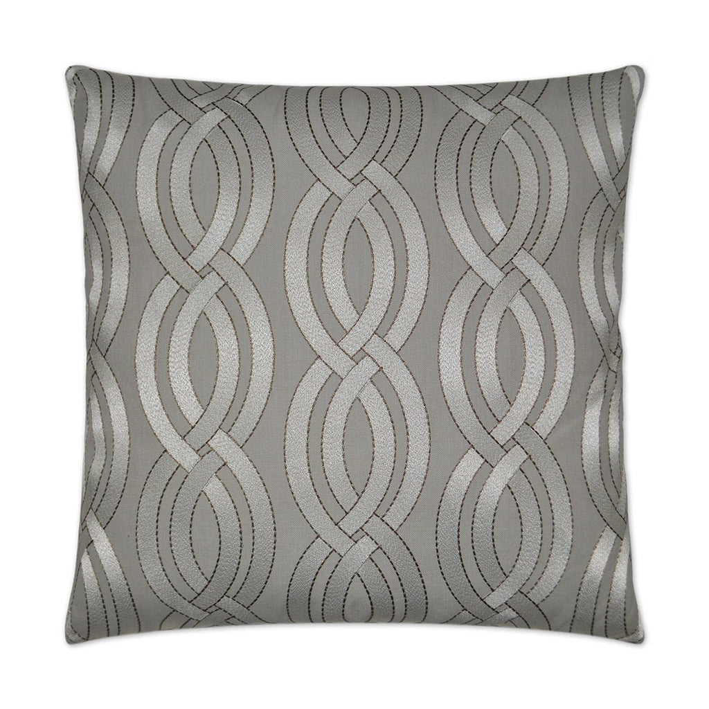 D.V. Kap Home Winding Path Grey 24" x 24" Pillow Cover