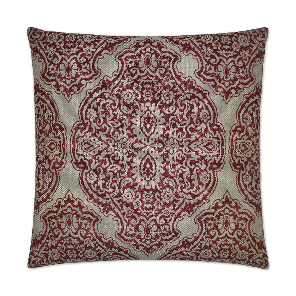 D.V. Kap Home Delmonico Red 24" x 24" Pillow Cover