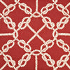 D.V. Kap Home Knots Red Fabric