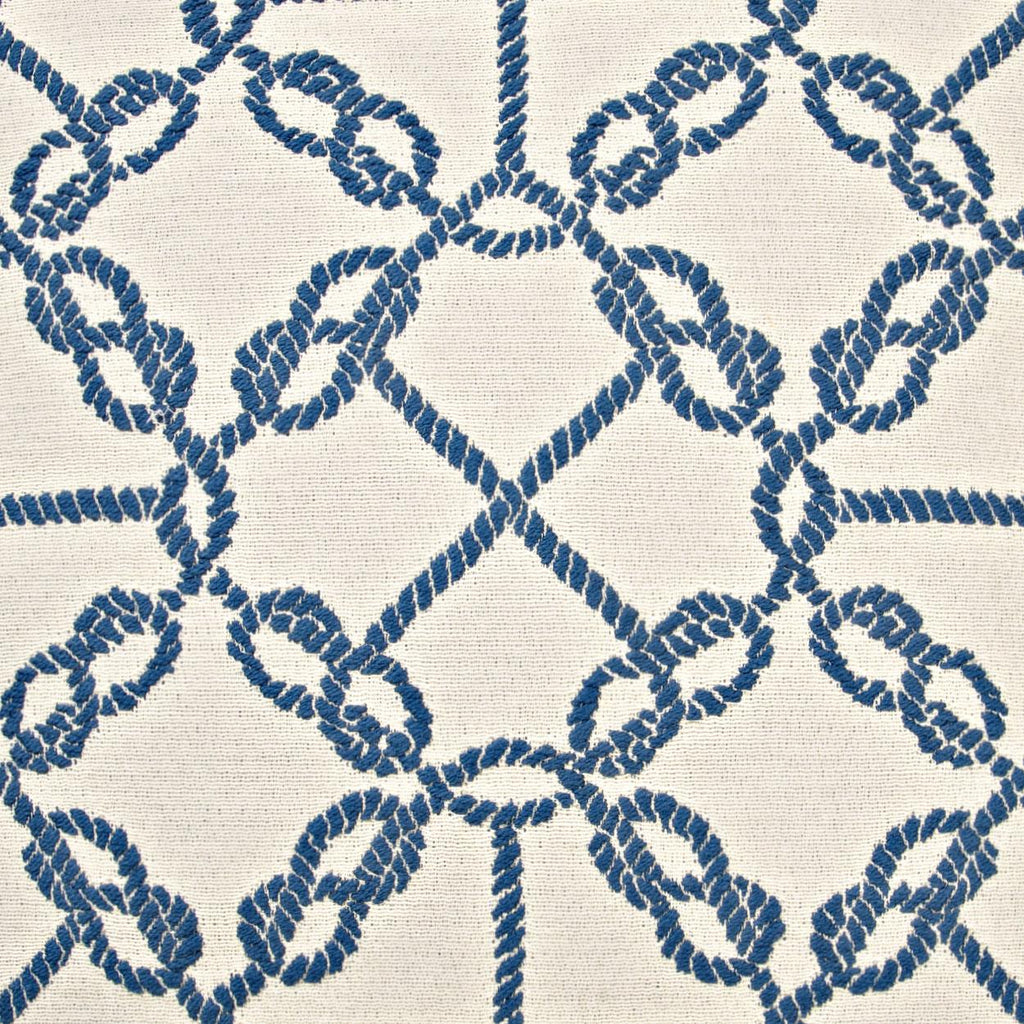 D.V. Kap Home Knots Blue  Fabric