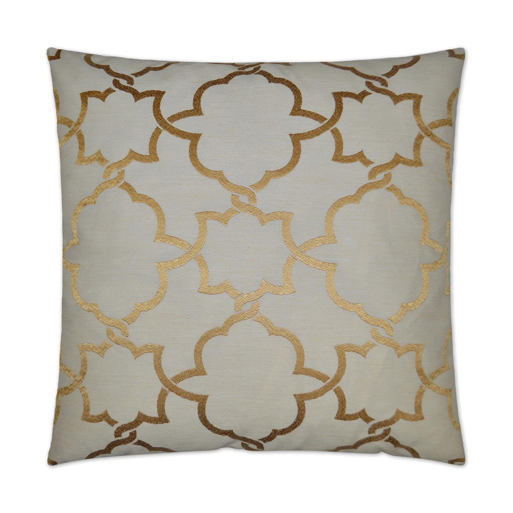 D.V. Kap Home Carlton Gold 24" x 24" Pillow Cover