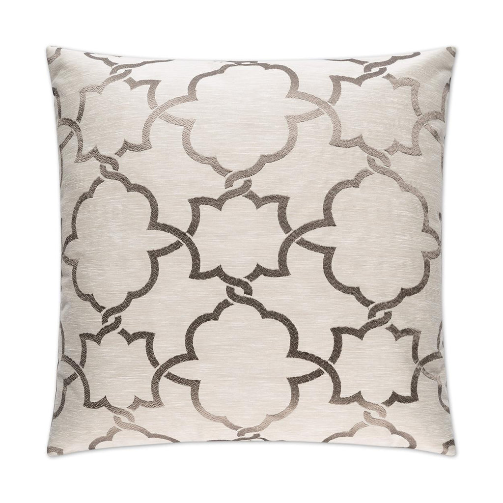 D.V. Kap Home Carlton Taupe 24" x 24" Pillow Cover