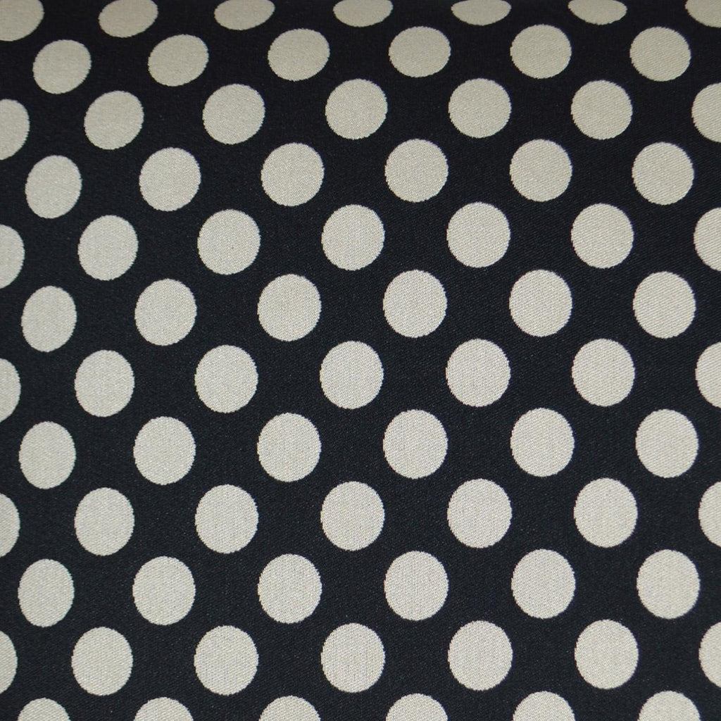 D.V. Kap Home Polka Dots Black 24" x 24" Pillow Cover