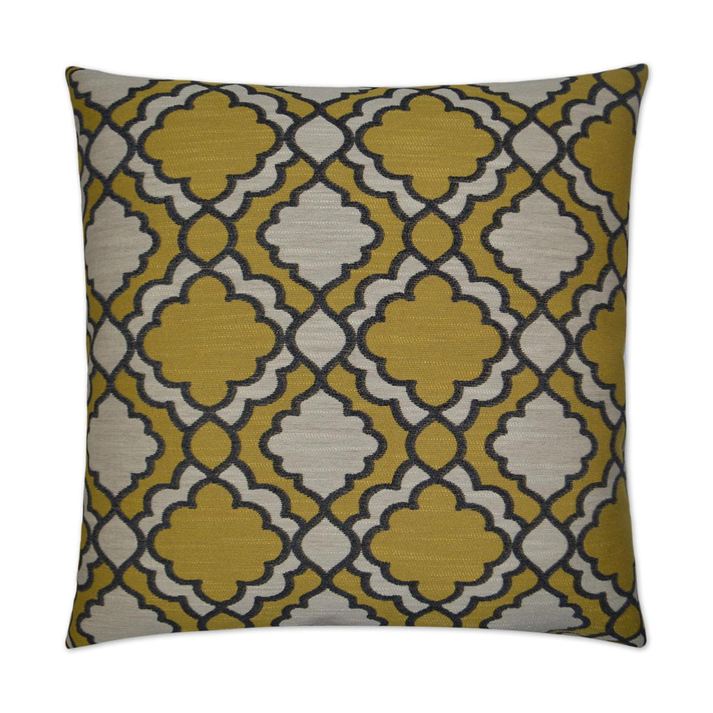 D.V. Kap Home Taylor Gold 24" x 24" Pillow Cover