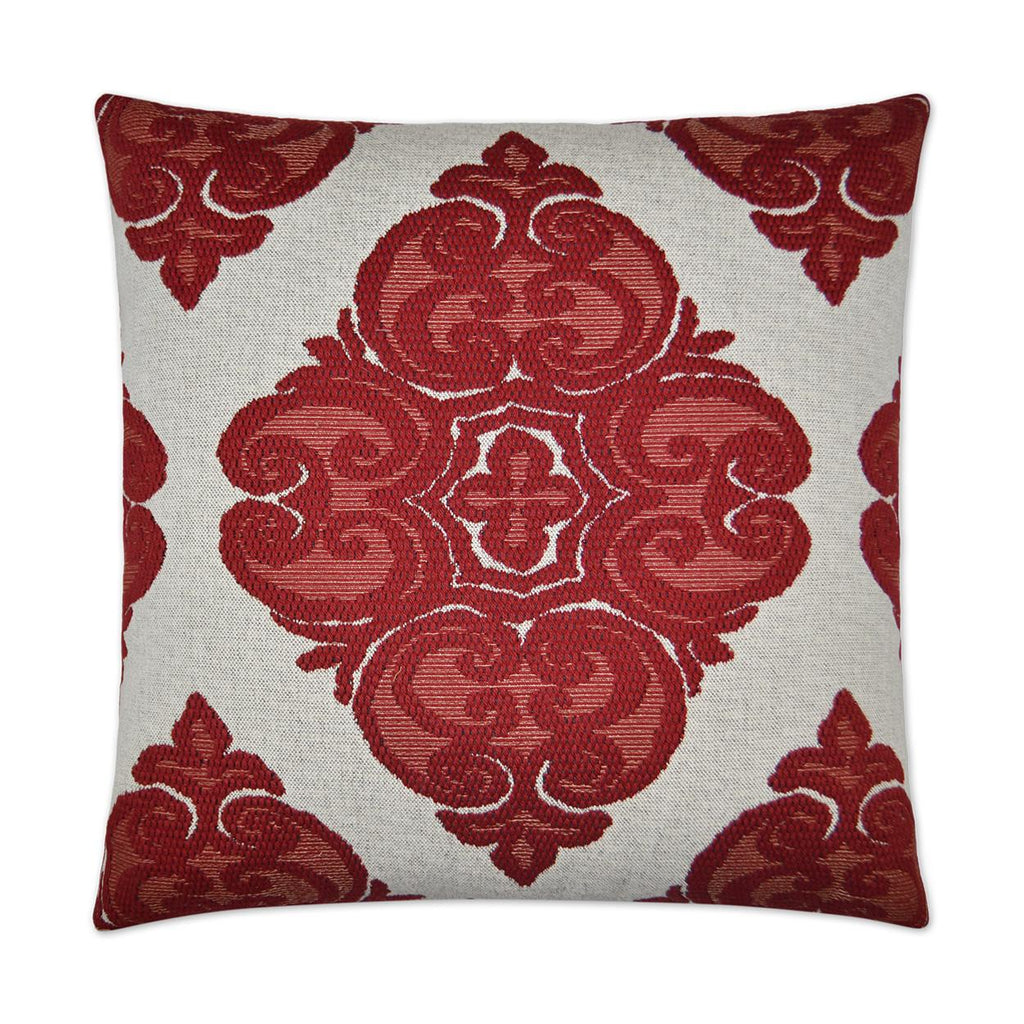 D.V. Kap Home Cotillion Red 24" x 24" Pillow Cover