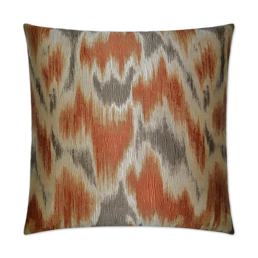 D.V. Kap Home Watermark Orange 24" x 24" Pillow Cover