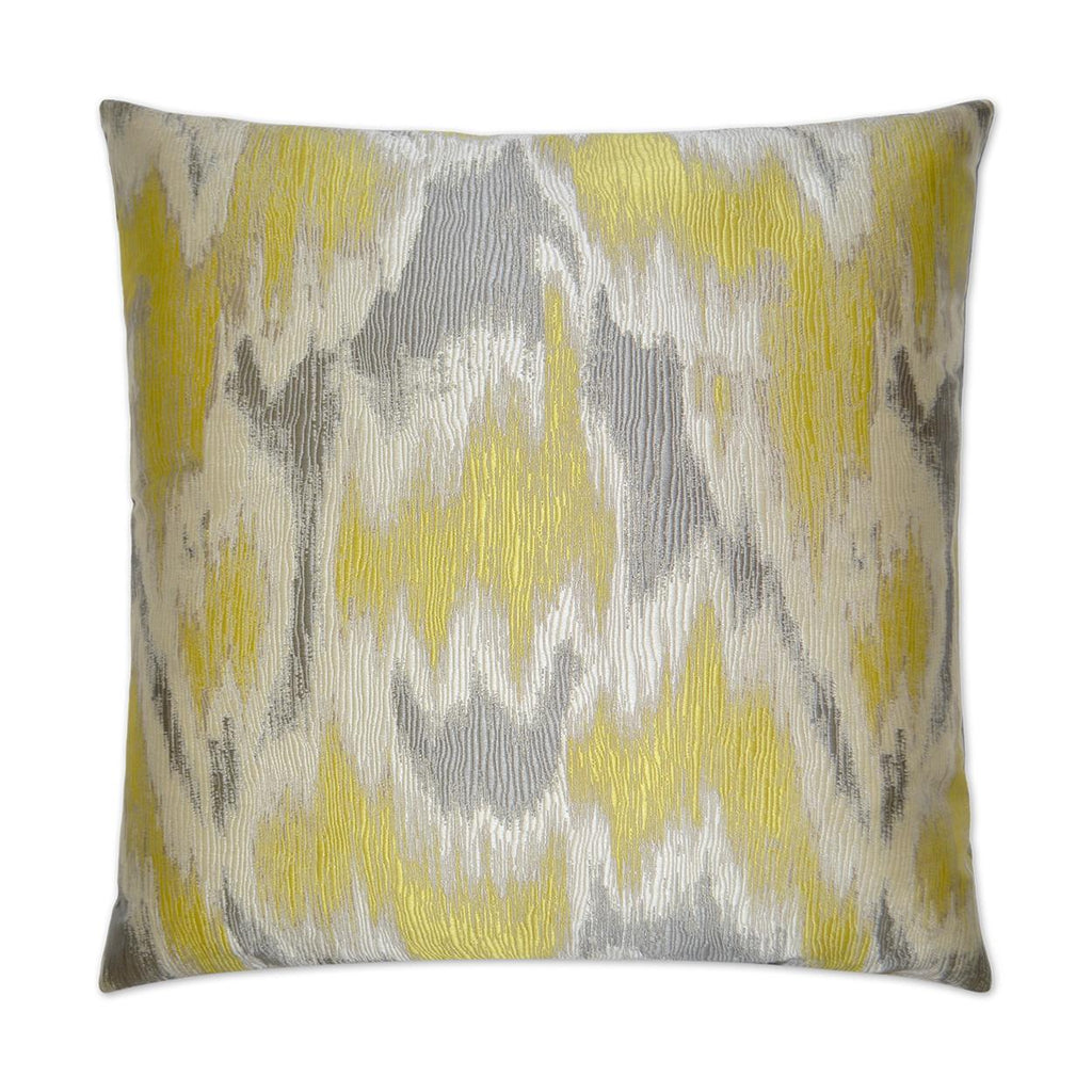 D.V. Kap Home Watermark Yellow 24" x 24" Pillow Cover