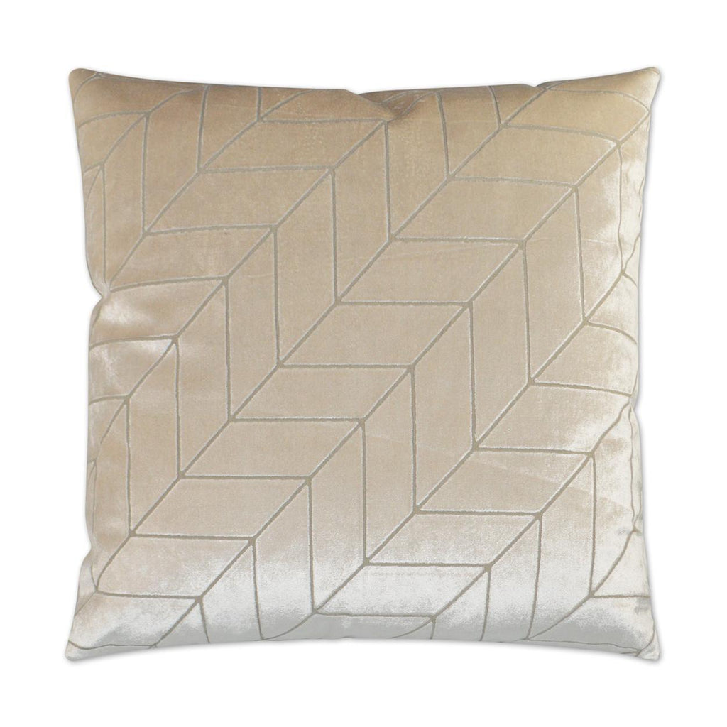 D.V. Kap Home Villa Ivory 24" x 24" Pillow Cover