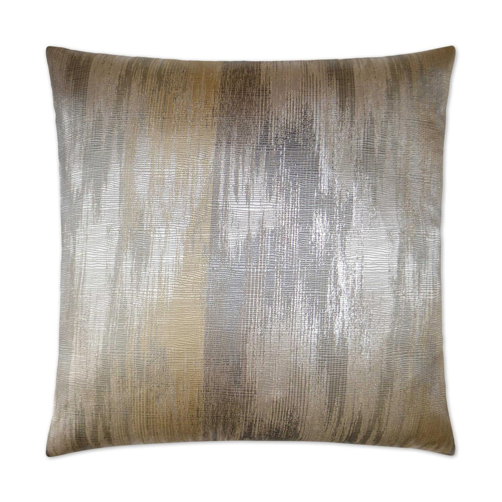 D.V. Kap Home Lumina Silver 24" x 24" Pillow Cover