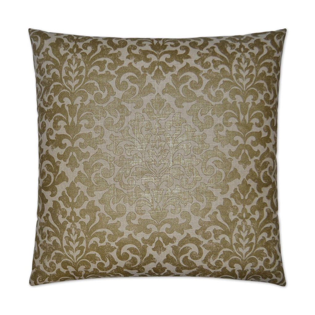 D.V. Kap Home Glam Packed Gilt 24" x 24" Pillow Cover