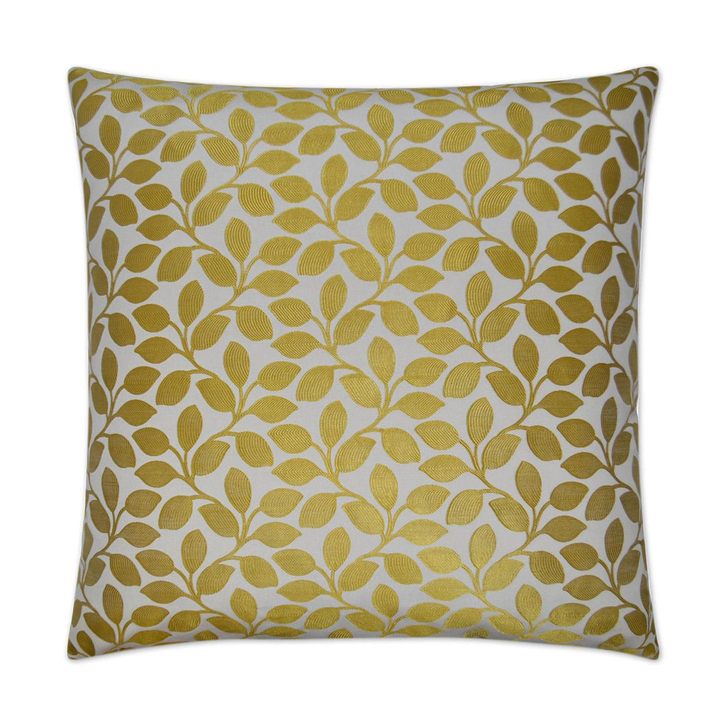 D.V. Kap Home Foliage Gold 24" x 24" Pillow Cover