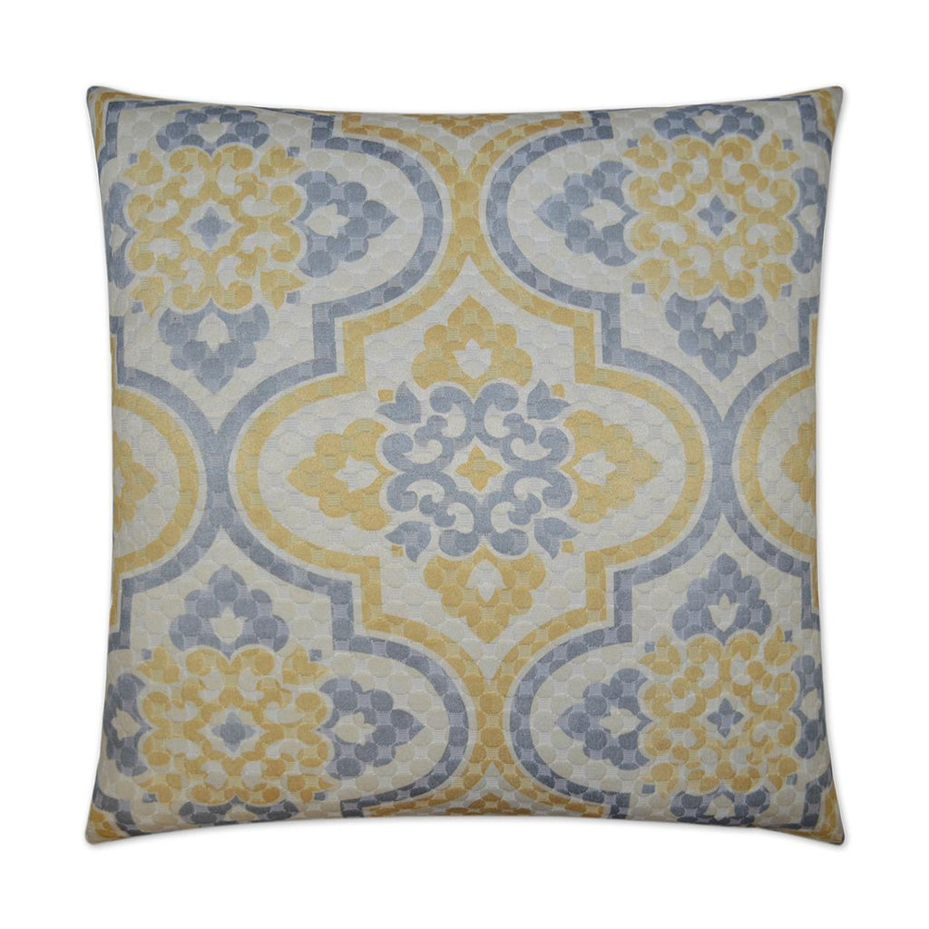 D.V. Kap Home Lattice Imprint Farmhouse 24" x 24" Pillow Cover