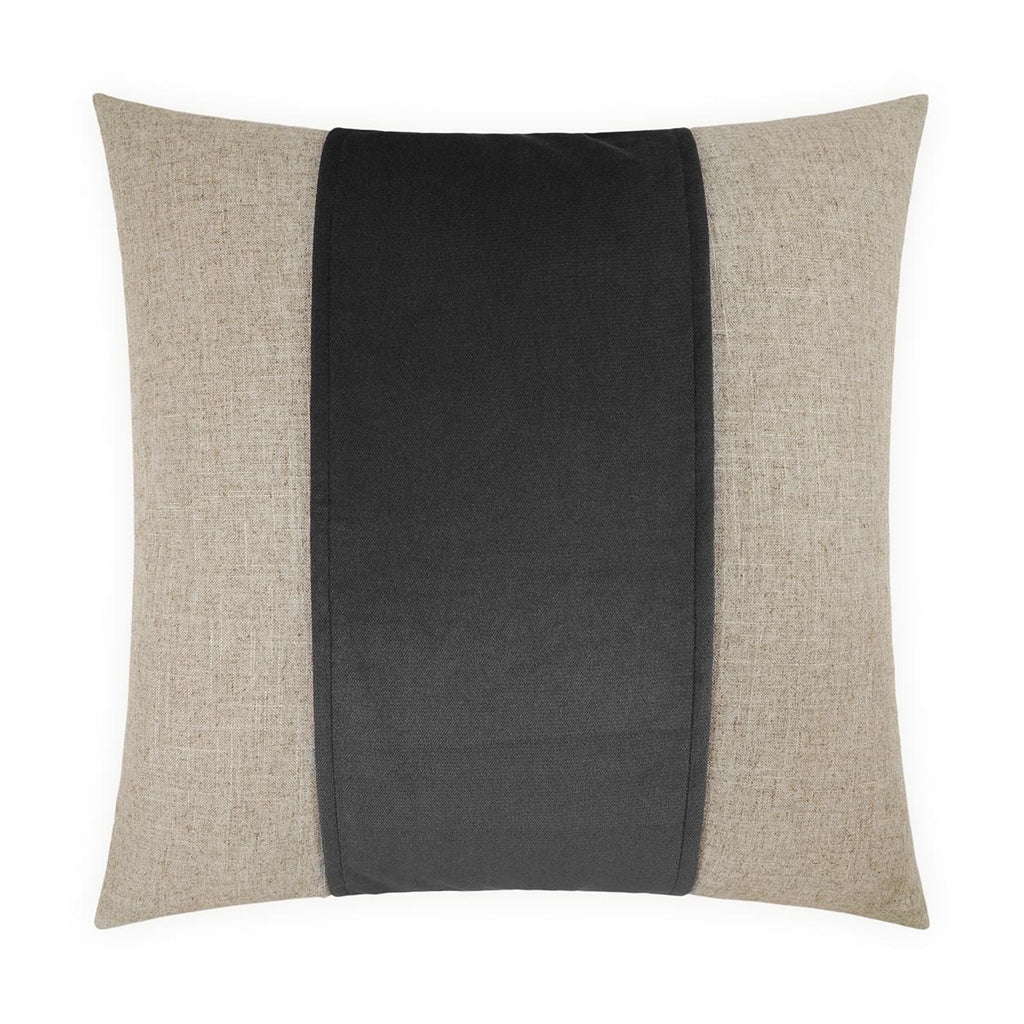 D.V. Kap Home Jefferson Charcoal 24" x 24" Pillow Cover