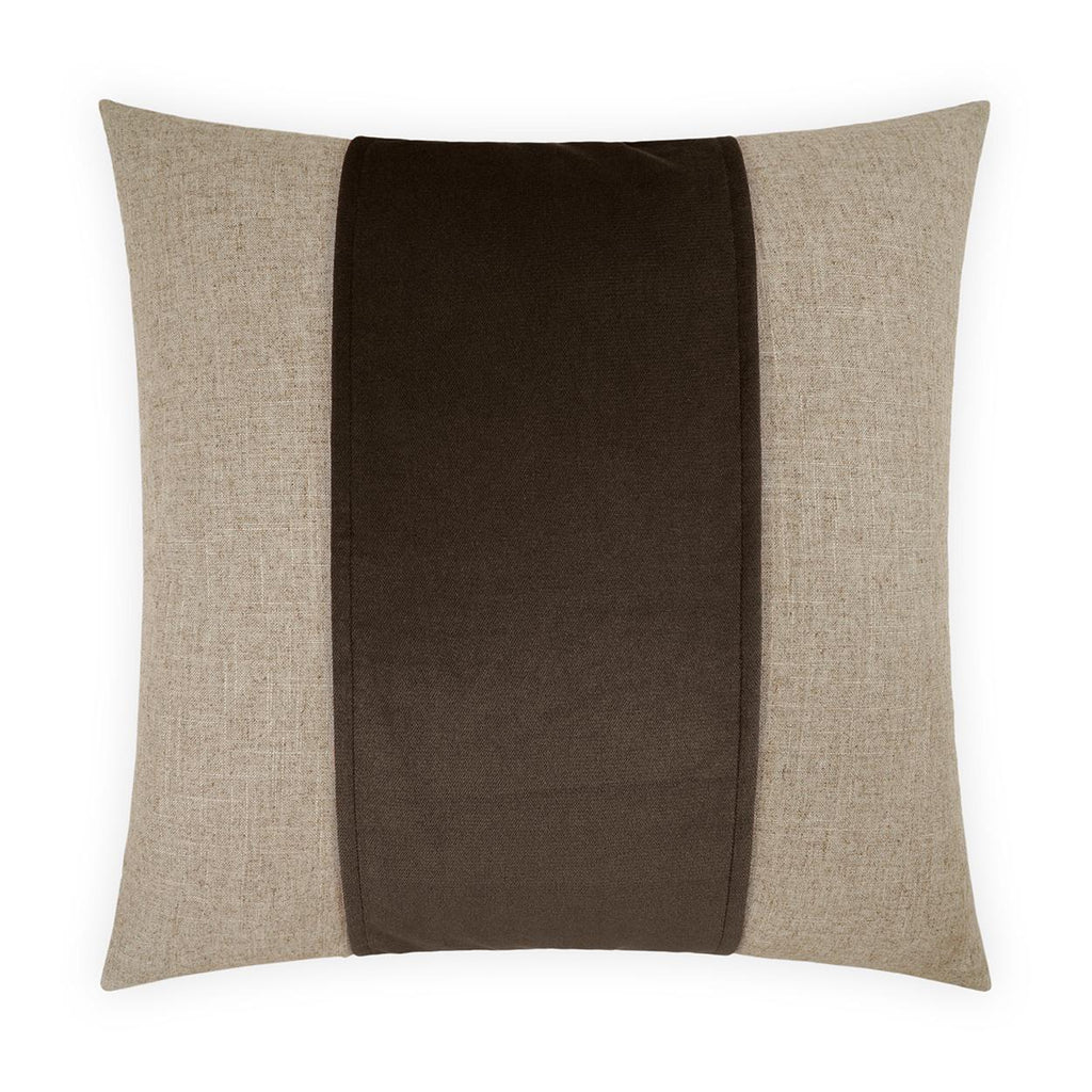 D.V. Kap Home Jefferson Espresso 24" x 24" Pillow Cover