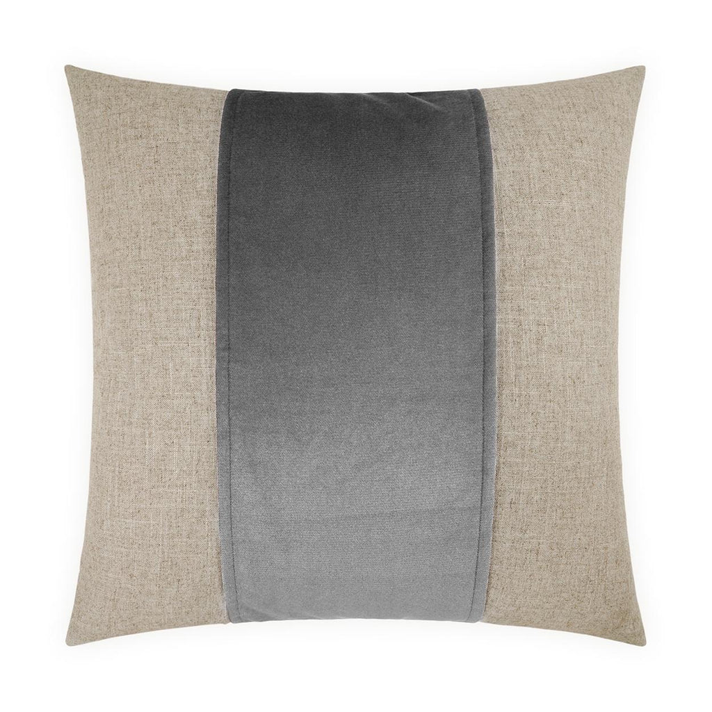 D.V. Kap Home Jefferson Graphite 24" x 24" Pillow Cover