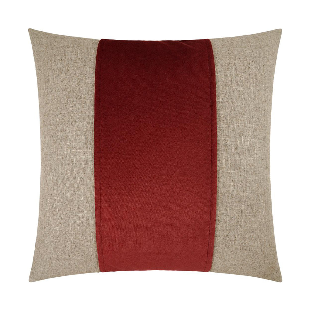 D.V. Kap Home Jefferson Sangria 24" x 24" Pillow Cover