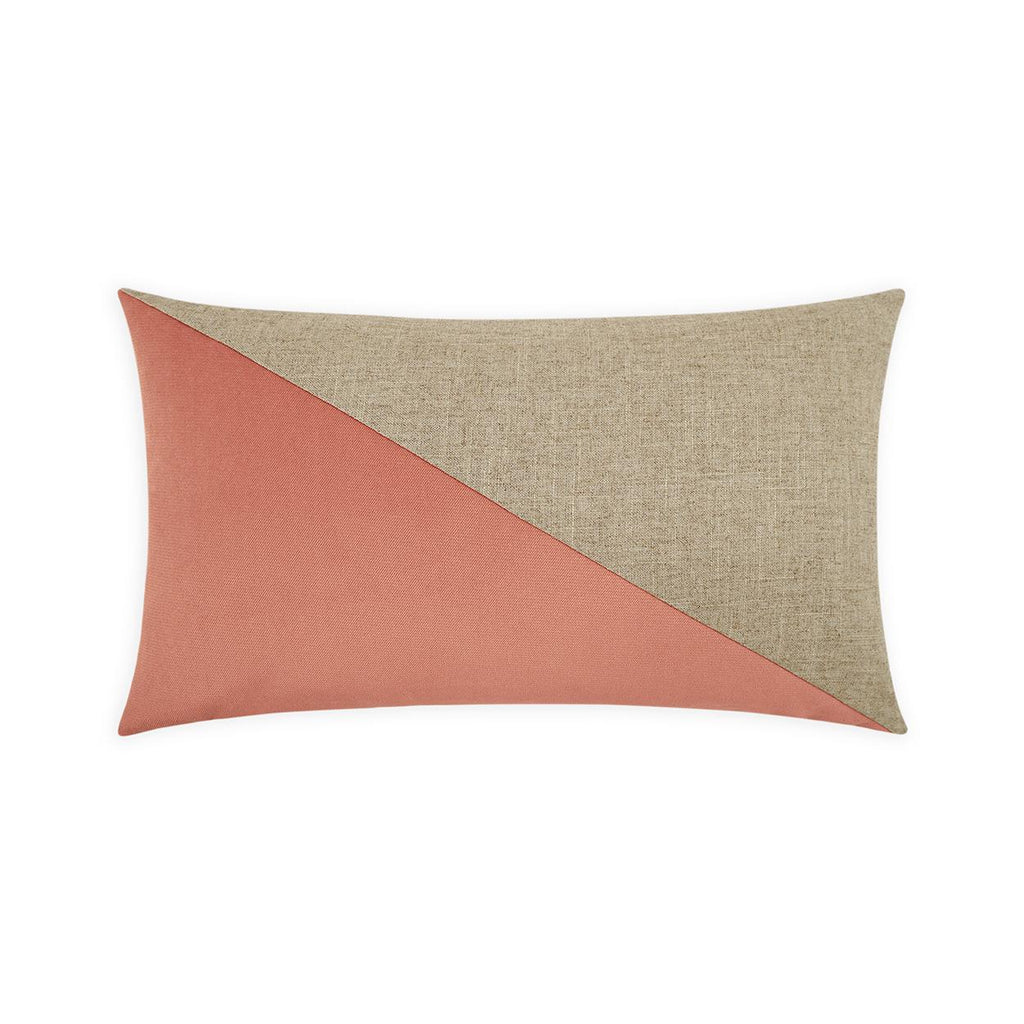 D.V. Kap Home Jefferson Lumbar Blush 14" x 24" Pillow Cover