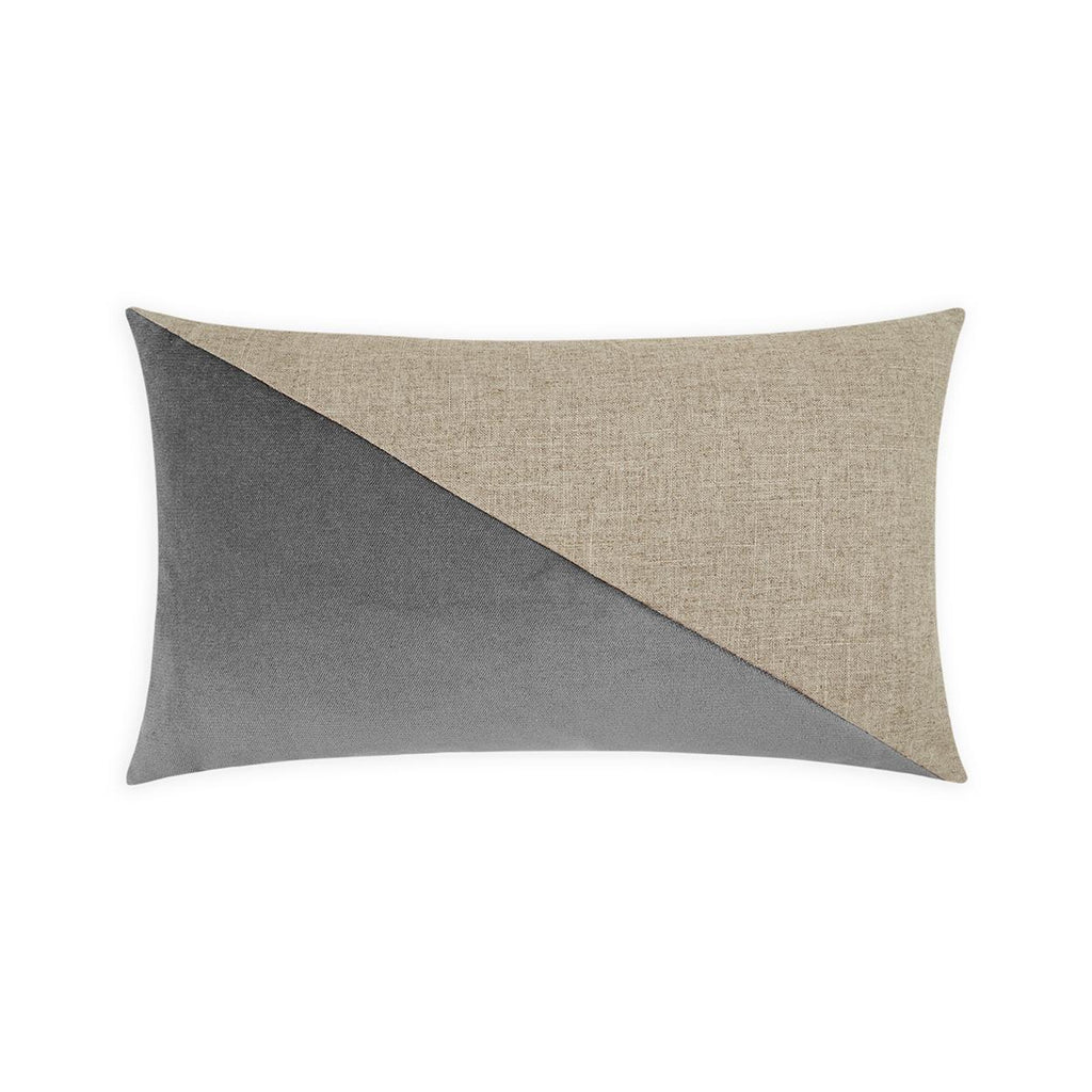 D.V. Kap Home Jefferson Lumbar Graphite 14" x 24" Pillow Cover