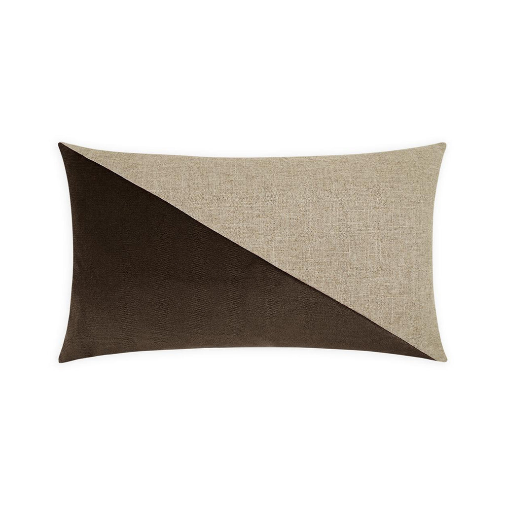 D.V. Kap Home Jefferson Lumbar Espresso 14" x 24" Pillow Cover