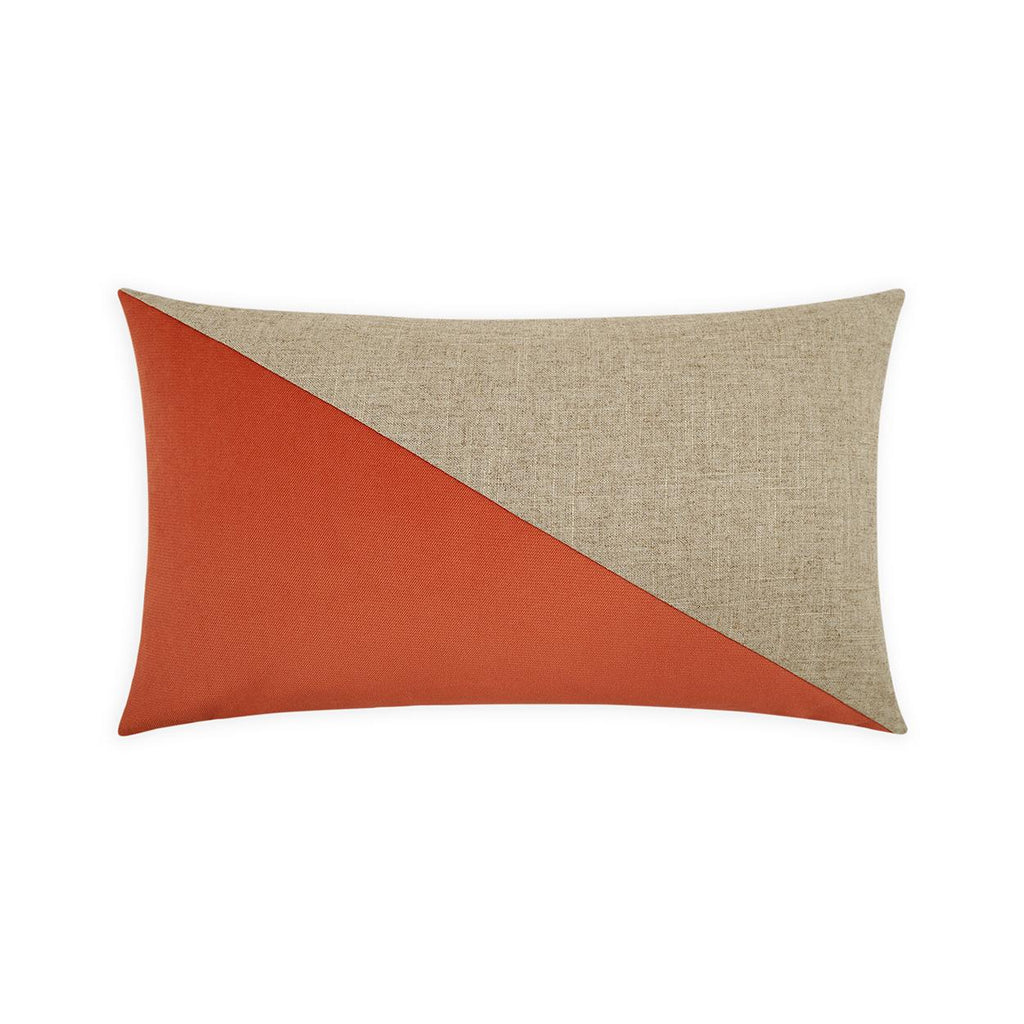 D.V. Kap Home Jefferson Lumbar Mango 14" x 24" Pillow Cover