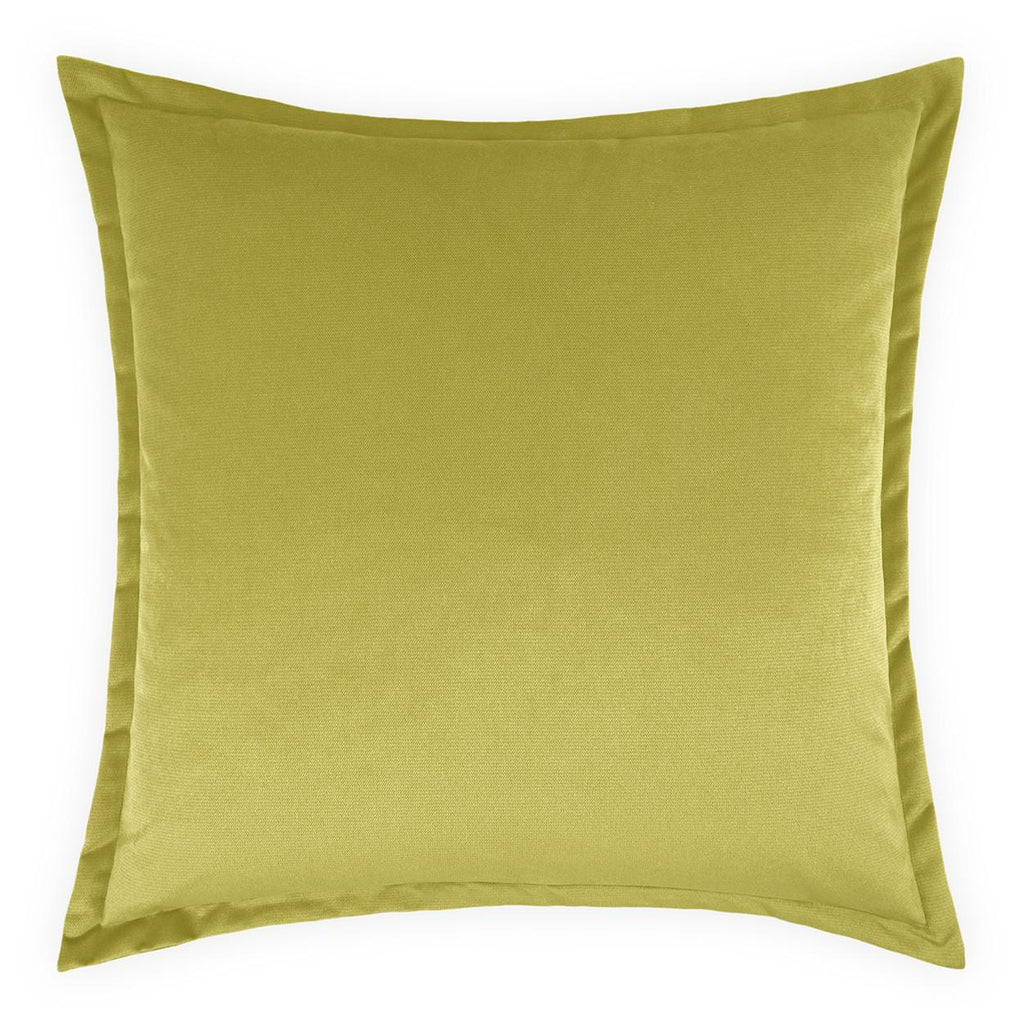 D.V. Kap Home Belvedere Flange Lime 24" x 24" Pillow Cover