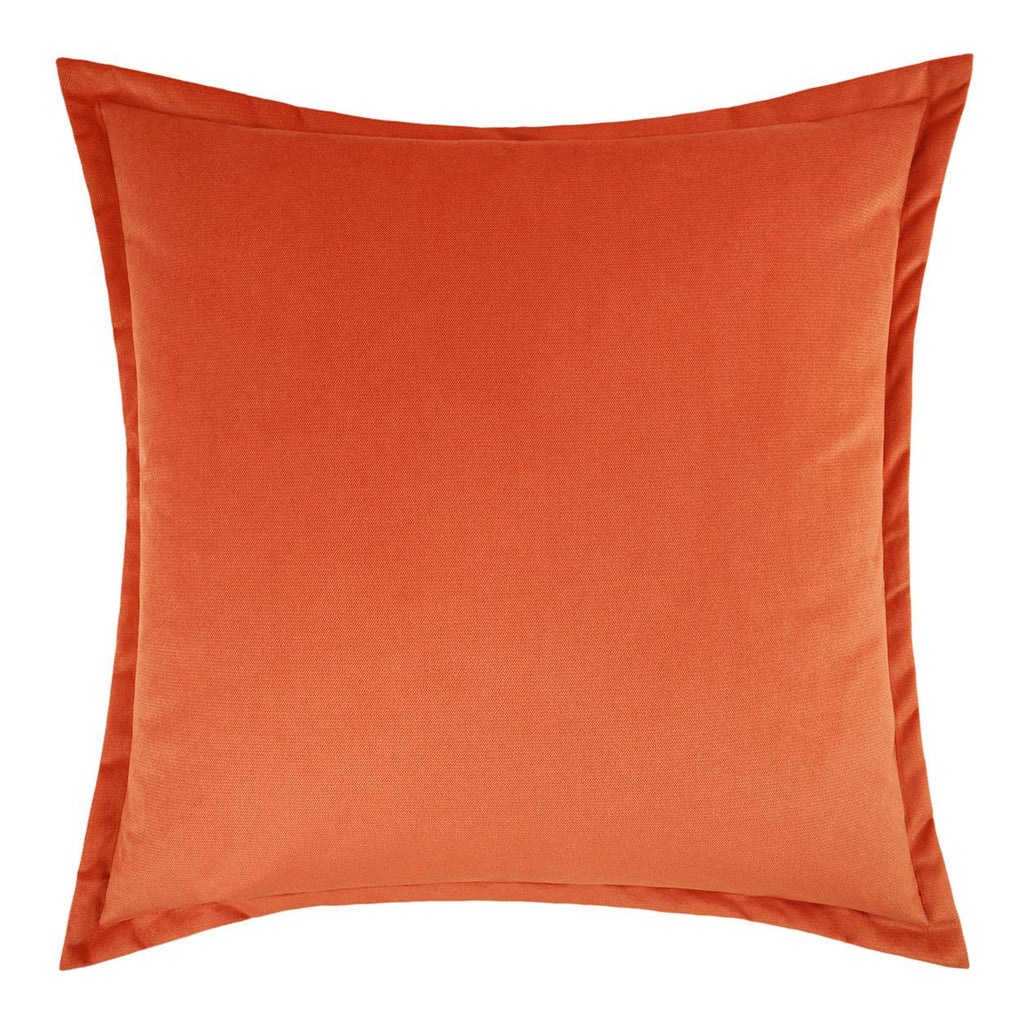 D.V. Kap Home Belvedere Flange Mango 24" x 24" Pillow Cover