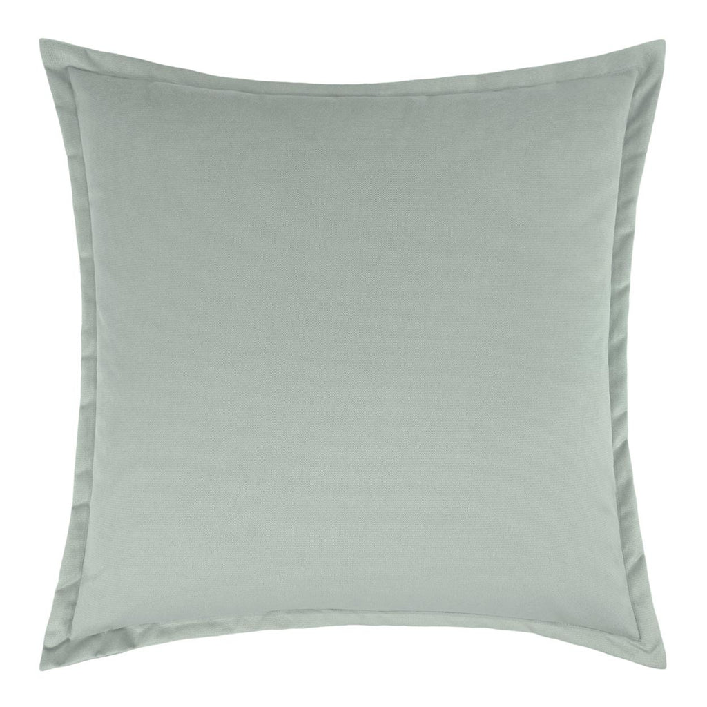 D.V. Kap Home Belvedere Flange Mist 24" x 24" Pillow Cover