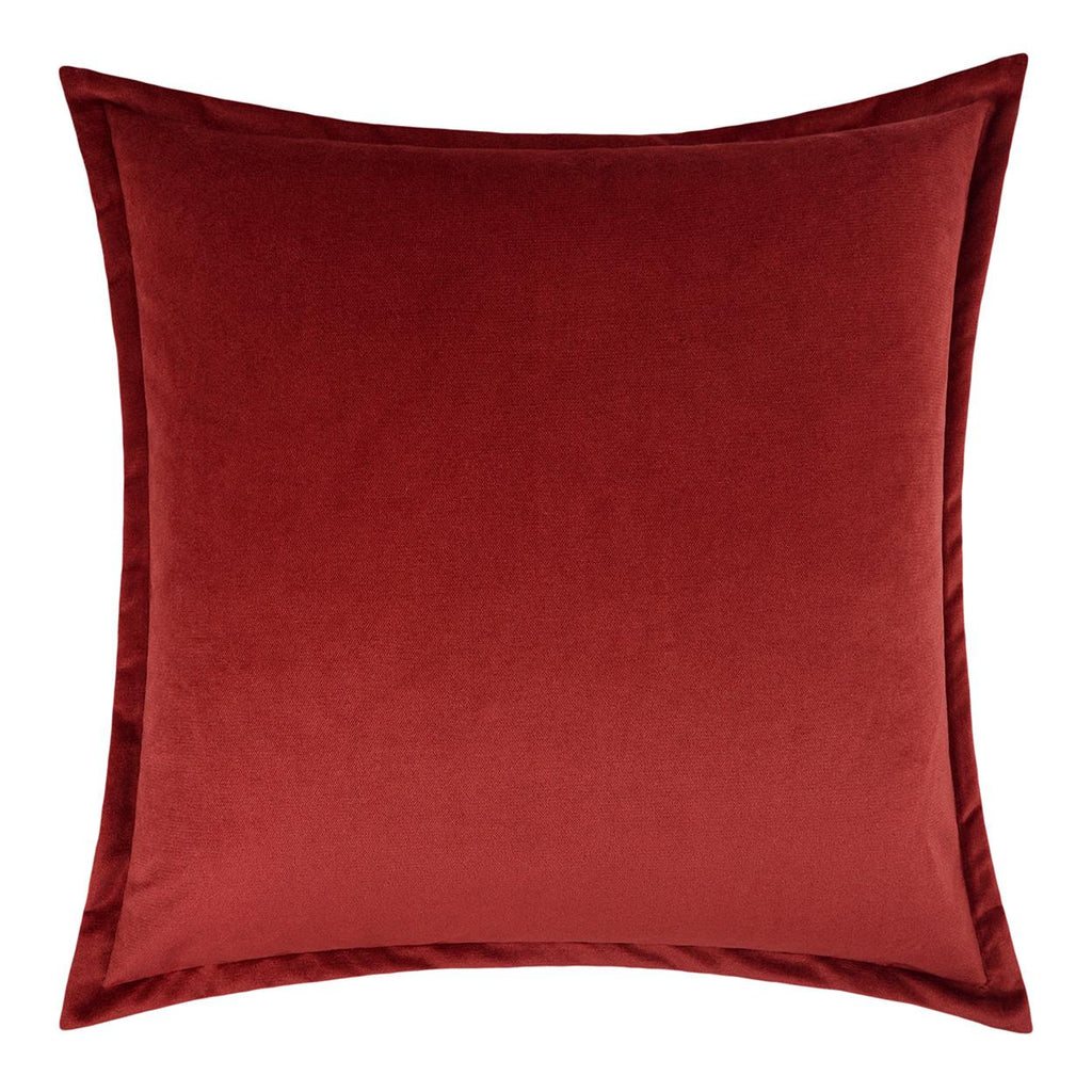 D.V. Kap Home Belvedere Flange Sangria 24" x 24" Pillow Cover