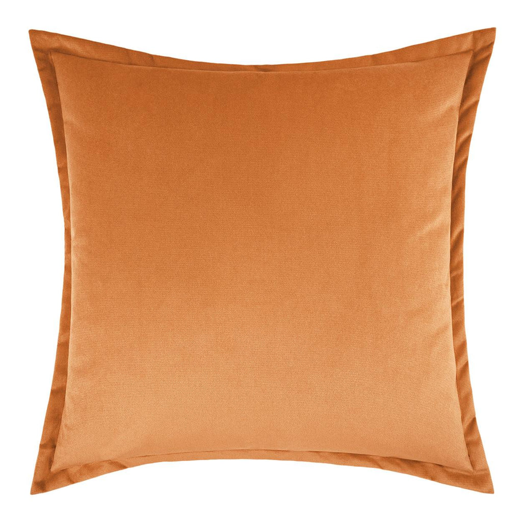 D.V. Kap Home Belvedere Flange Satsuma 24" x 24" Pillow Cover