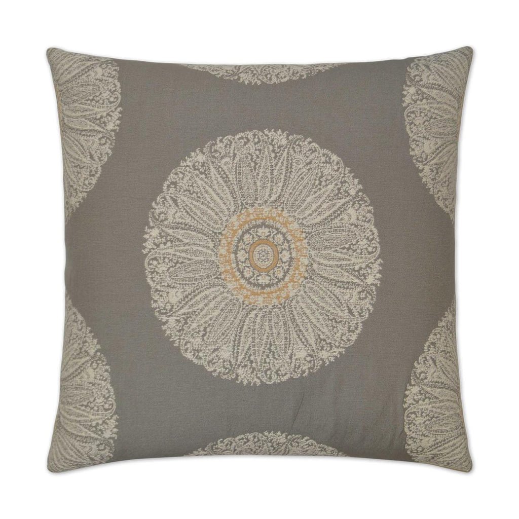 D.V. Kap Home Crillon Grey 24" x 24" Pillow Cover