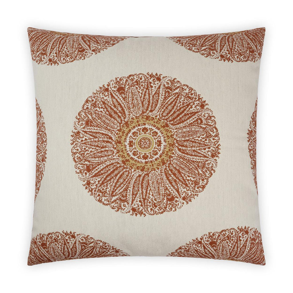 D.V. Kap Home Crillon Rust 24" x 24" Pillow Cover