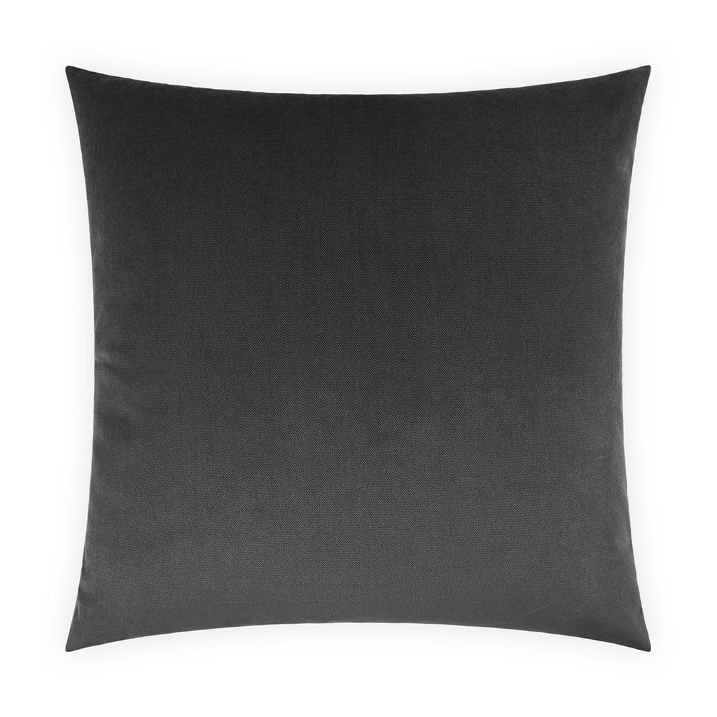 D.V. Kap Home Belvedere Charcoal 24" x 24" Pillow Cover