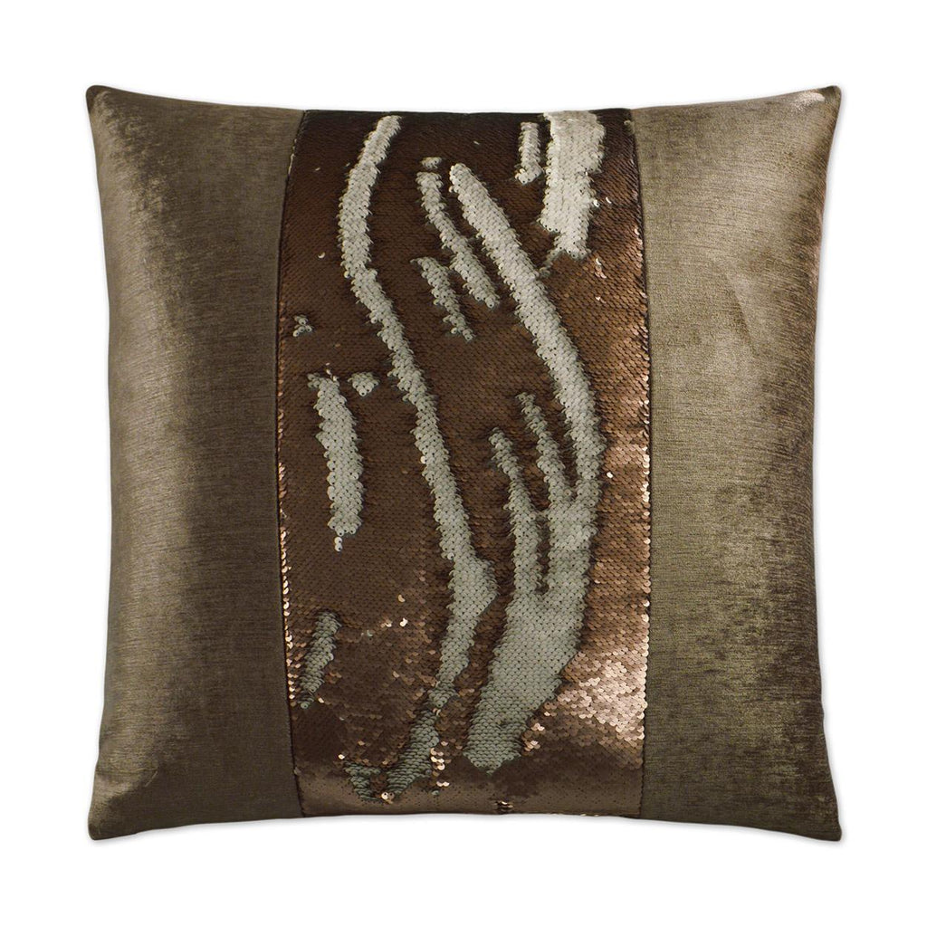 D.V. Kap Home Hylee II Bronze 24" x 24" Pillow Cover