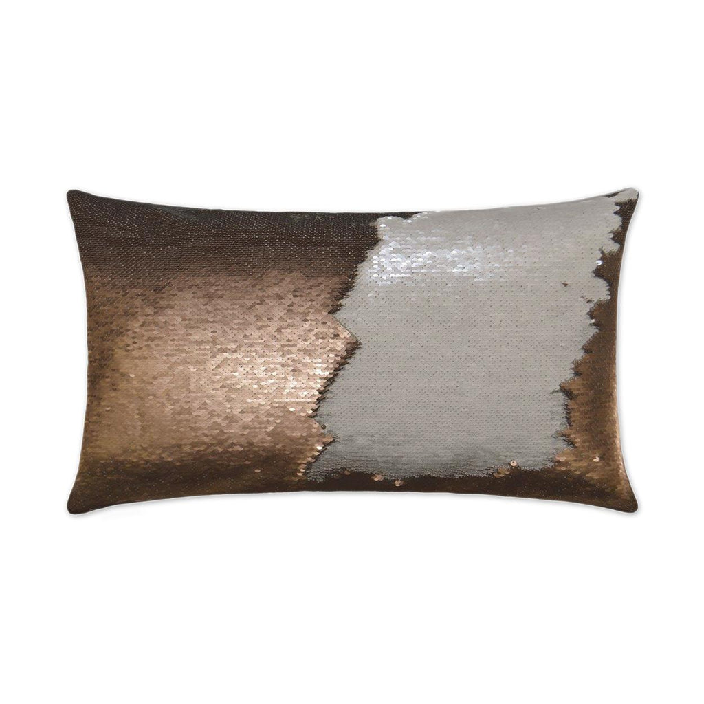 D.V. Kap Home Hylee Lumbar Bronze 14" x 24" Pillow Cover